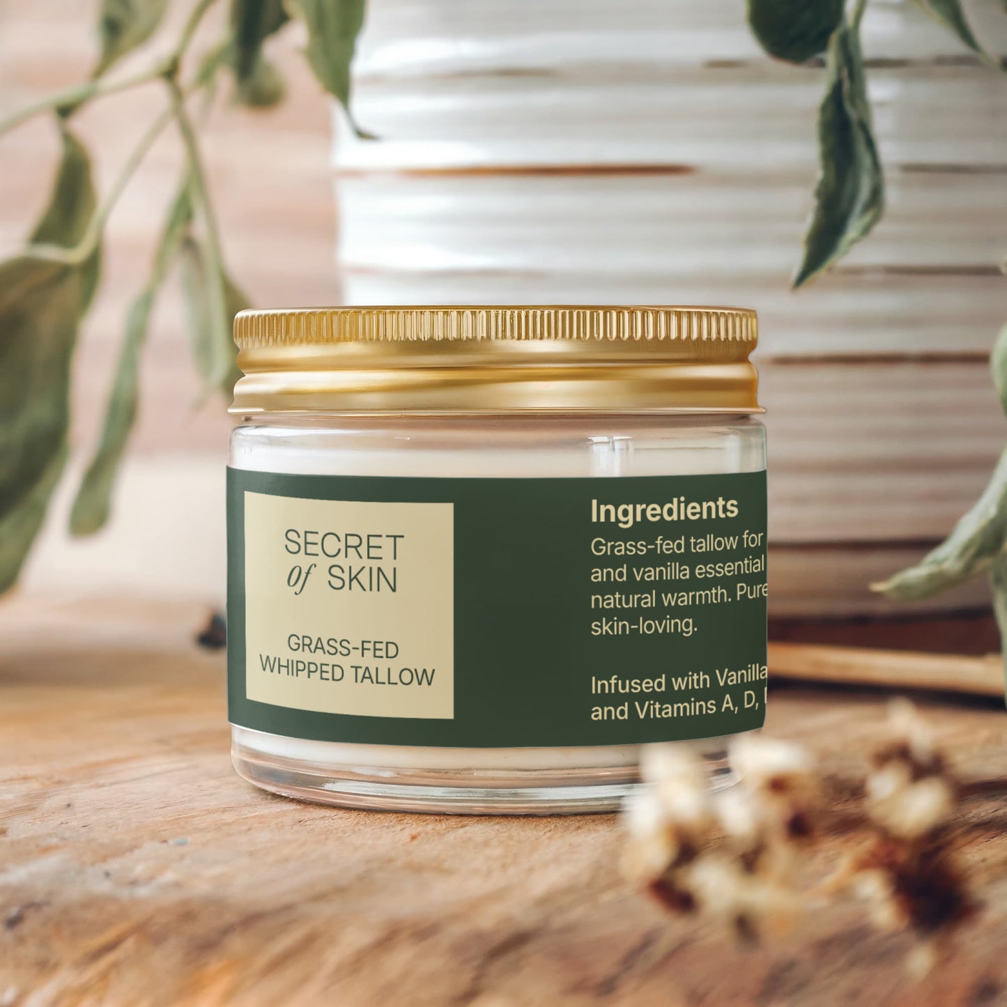 Grass-Fed Whipped Tallow